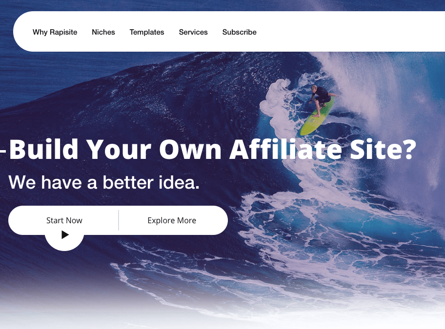 Rapisite – Affiliate Marketing Platform