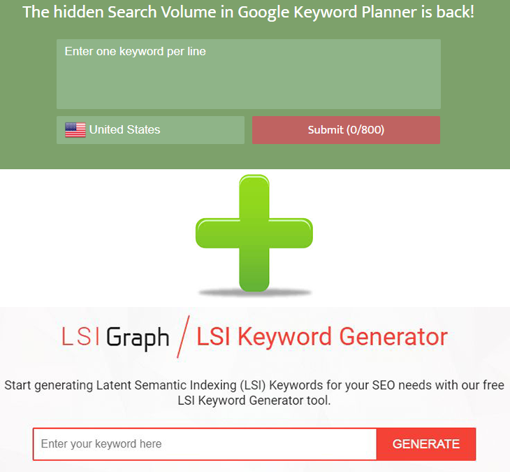 Finding Affiliate Content Keywords with Free Tools – LSIGraph and SearchVolume.io